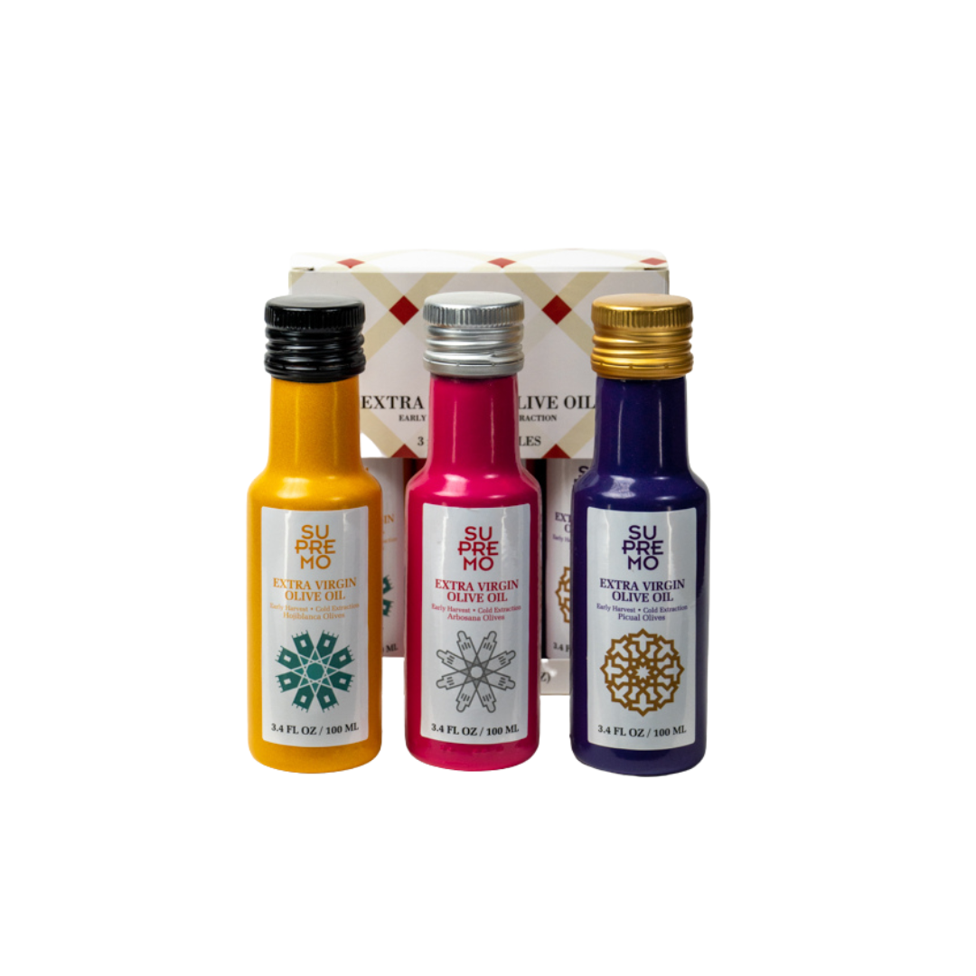 Supremo EVOO Variety Pack (10.2 fl oz x 3)